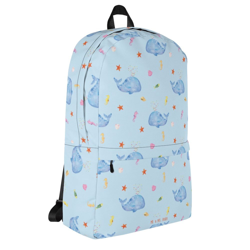 Rucksack Wal Konfetti Muster Rucksack, Laptoprucksack, Notebookrucksack, Schulrucksack für Laptop, Arbeitsrucksack für Laptop, Reiserucksack für Laptop, Rucksack für Alltag, Rucksack für Schule, Rucksack für Uni, Rucksack für Notebook, Rucksack für Computer, wetterfester Rucksack, regenfester Rucksack, strapazierfähiger Rucksack, Meerestiere, Meer, Urlaub, Wal, Konfetti, Wale, Motivation, Neuanfang, Trennung, Diät, Abnehmen, Neustart, Lebensabschnitt, Geburtstag