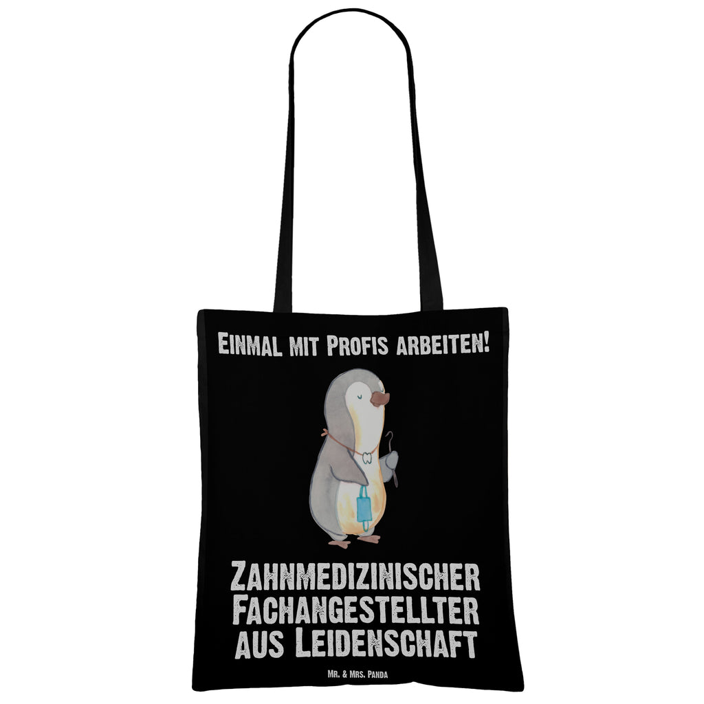 Tragetasche Zahnmedizinischer Fachangestellter aus Leidenschaft Beuteltasche, Beutel, Einkaufstasche, Jutebeutel, Stoffbeutel, Tasche, Shopper, Umhängetasche, Strandtasche, Schultertasche, Stofftasche, Tragetasche, Badetasche, Jutetasche, Einkaufstüte, Laptoptasche, Beruf, Ausbildung, Jubiläum, Abschied, Rente, Kollege, Kollegin, Geschenk, Schenken, Arbeitskollege, Mitarbeiter, Firma, Danke, Dankeschön