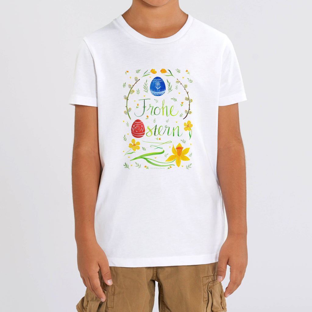 Organic Kinder T-Shirt Frohe Ostern Kinder T-Shirt, Kinder T-Shirt Mädchen, Kinder T-Shirt Jungen, Ostern, Osterhase, Ostergeschenke, Osternest, Osterdeko, Geschenke zu Ostern, Ostern Geschenk, Ostergeschenke Kinder, Ostern Kinder, Frohe Ostern, Ostergrüße, Osterblume, Osterei, bemalte Ostereier, Weidenkätzchen. Lettering