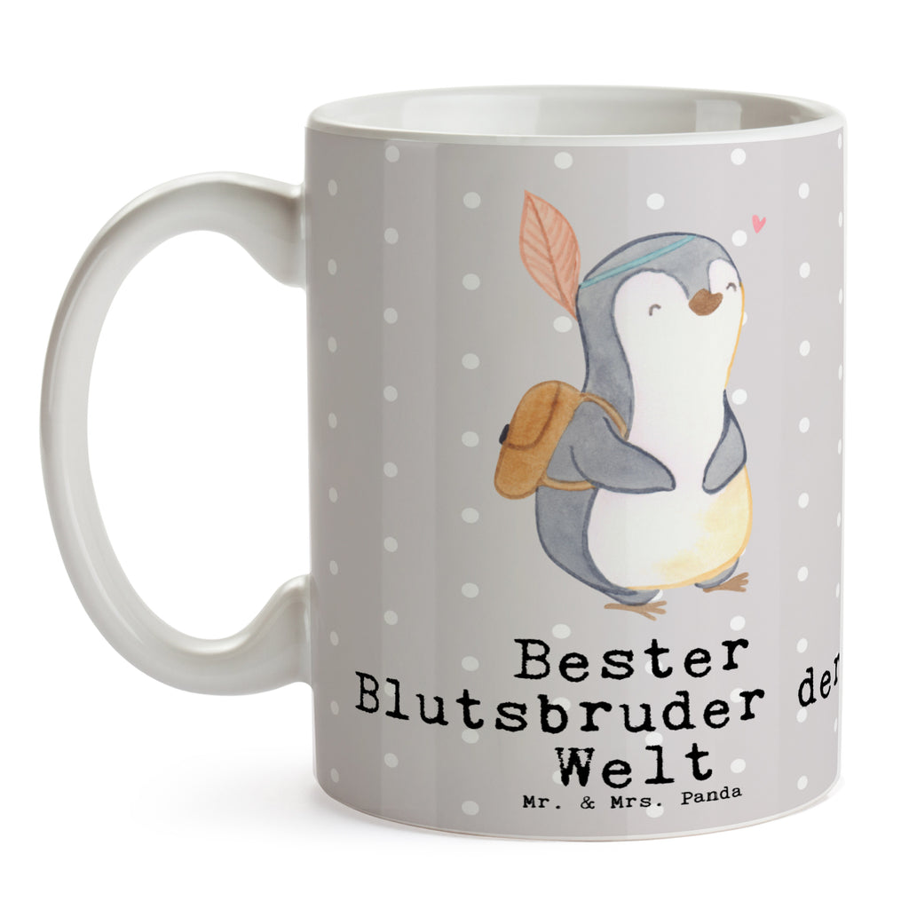 Tasse Pinguin Bester Blutsbruder der Welt Tasse, Kaffeetasse, Teetasse, Becher, Kaffeebecher, Teebecher, Keramiktasse, Porzellantasse, Büro Tasse, Geschenk Tasse, Tasse Sprüche, Tasse Motive, Kaffeetassen, Tasse bedrucken, Designer Tasse, Cappuccino Tassen, Schöne Teetassen, für, Dankeschön, Geschenk, Schenken, Geburtstag, Geburtstagsgeschenk, Geschenkidee, Danke, Bedanken, Mitbringsel, Freude machen, Geschenktipp, Blutsbruder, Blutsgeschwister, Freund, Brüder, Geschwister, Bruderherz, Brother, Familie, Kleinigkeit, Bester, Sido