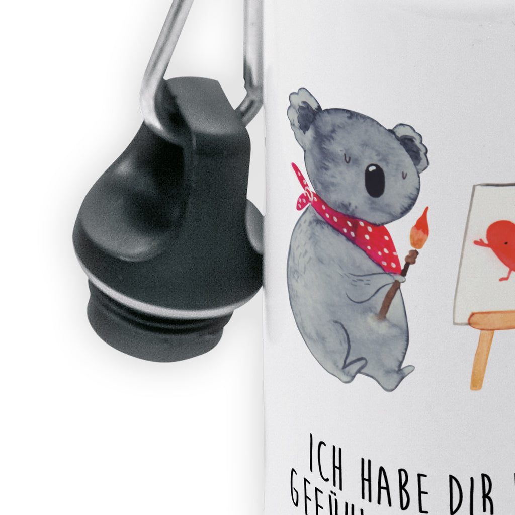 Kindertrinkflasche Koala Künstler Kindertrinkflasche, Kinder Trinkflasche, Trinkflasche, Flasche, Kinderflasche, Kinder, Kids, Kindergarten Flasche, Grundschule, Jungs, Mädchen, Koala, Koalabär, Liebe, Liebensbeweis, Liebesgeschenk, Gefühle, Künstler, zeichnen