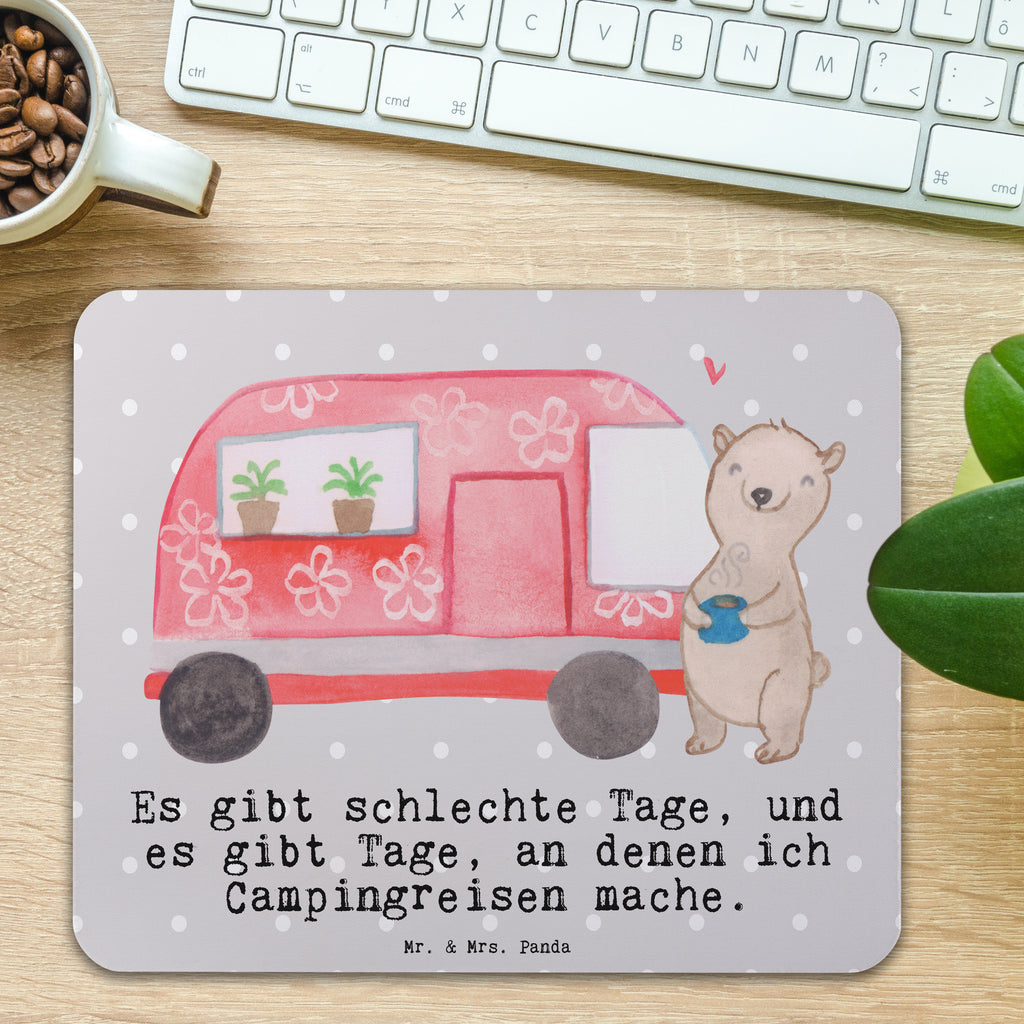 Mauspad Bär Camper Tage Mousepad, Computer zubehör, Büroausstattung, PC Zubehör, Arbeitszimmer, Mauspad, Einzigartiges Mauspad, Designer Mauspad, Mausunterlage, Mauspad Büro, Geschenk, Sport, Sportart, Hobby, Schenken, Danke, Dankeschön, Auszeichnung, Gewinn, Sportler, Camper, Campen, Zelten, Campingplatz, Wohnmobil, Roadtrip, Urlaub