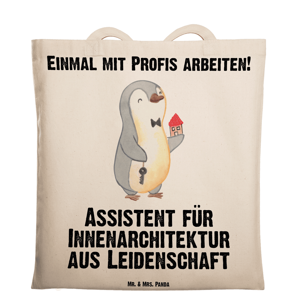 Tragetasche Assistent für Innenarchitektur aus Leidenschaft Beuteltasche, Beutel, Einkaufstasche, Jutebeutel, Stoffbeutel, Tasche, Shopper, Umhängetasche, Strandtasche, Schultertasche, Stofftasche, Tragetasche, Badetasche, Jutetasche, Einkaufstüte, Laptoptasche, Beruf, Ausbildung, Jubiläum, Abschied, Rente, Kollege, Kollegin, Geschenk, Schenken, Arbeitskollege, Mitarbeiter, Firma, Danke, Dankeschön