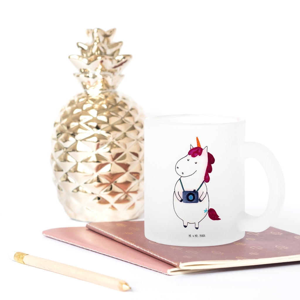 Teetasse Einhorn Fotograf Teetasse, Teeglas, Teebecher, Tasse mit Henkel, Tasse, Glas Teetasse, Teetasse aus Glas, Einhorn, Einhörner, Einhorn Deko, Pegasus, Unicorn, Fotograf, Fotografie, Kamera, Reisen, Weltreise, Weltenbummler, Urlaub, Tourist, Kurztrip, Reise, Städtereise