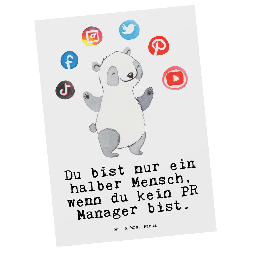 Postkarte PR Manager mit Herz Postkarte, Karte, Geschenkkarte, Grußkarte, Einladung, Ansichtskarte, Geburtstagskarte, Einladungskarte, Dankeskarte, Ansichtskarten, Einladung Geburtstag, Einladungskarten Geburtstag, Beruf, Ausbildung, Jubiläum, Abschied, Rente, Kollege, Kollegin, Geschenk, Schenken, Arbeitskollege, Mitarbeiter, Firma, Danke, Dankeschön