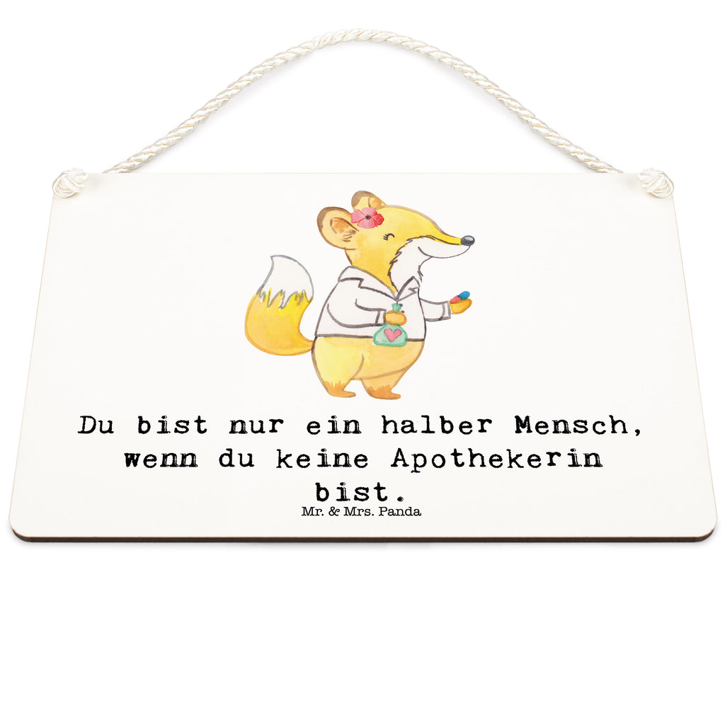 Deko Schild Apothekerin mit Herz Dekoschild, Deko Schild, Schild, Tür Schild, Türschild, Holzschild, Wandschild, Wanddeko, Beruf, Ausbildung, Jubiläum, Abschied, Rente, Kollege, Kollegin, Geschenk, Schenken, Arbeitskollege, Mitarbeiter, Firma, Danke, Dankeschön, Apothekerin, Pharmazie, Staatsexamen, Approbation, Eröffnung Apotheke