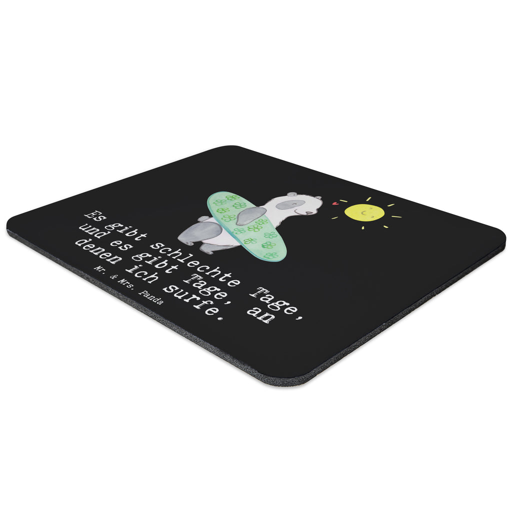 Mauspad Panda Surfen Tage Mousepad, Computer zubehör, Büroausstattung, PC Zubehör, Arbeitszimmer, Mauspad, Einzigartiges Mauspad, Designer Mauspad, Mausunterlage, Mauspad Büro, Geschenk, Sport, Sportart, Hobby, Schenken, Danke, Dankeschön, Auszeichnung, Gewinn, Sportler, Wellenreiten, Surfen, Surfschule