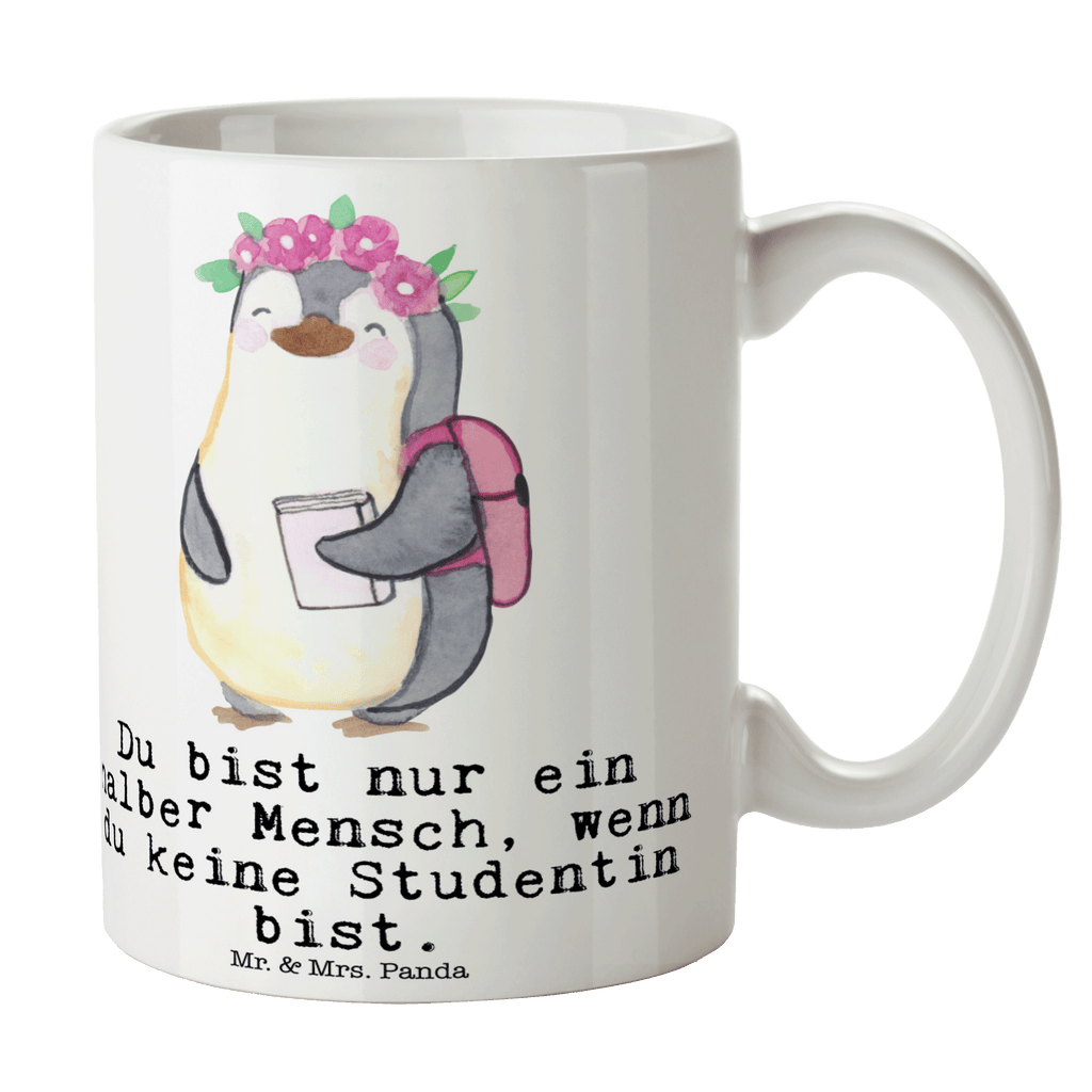 Tasse Studentin mit Herz Tasse, Kaffeetasse, Teetasse, Becher, Kaffeebecher, Teebecher, Keramiktasse, Porzellantasse, Büro Tasse, Geschenk Tasse, Tasse Sprüche, Tasse Motive, Kaffeetassen, Tasse bedrucken, Designer Tasse, Cappuccino Tassen, Schöne Teetassen, Beruf, Ausbildung, Jubiläum, Abschied, Rente, Kollege, Kollegin, Geschenk, Schenken, Arbeitskollege, Mitarbeiter, Firma, Danke, Dankeschön