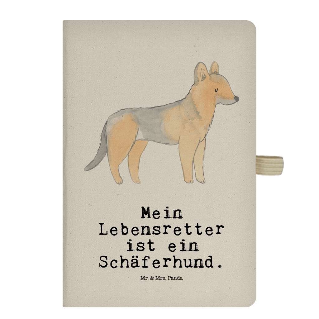 Baumwoll Notizbuch Schäferhund Lebensretter Notizen, Eintragebuch, Tagebuch, Notizblock, Adressbuch, Journal, Kladde, Skizzenbuch, Notizheft, Schreibbuch, Schreibheft, Hund, Hunderasse, Rassehund, Hundebesitzer, Geschenk, Tierfreund, Schenken, Welpe, Schäferhund