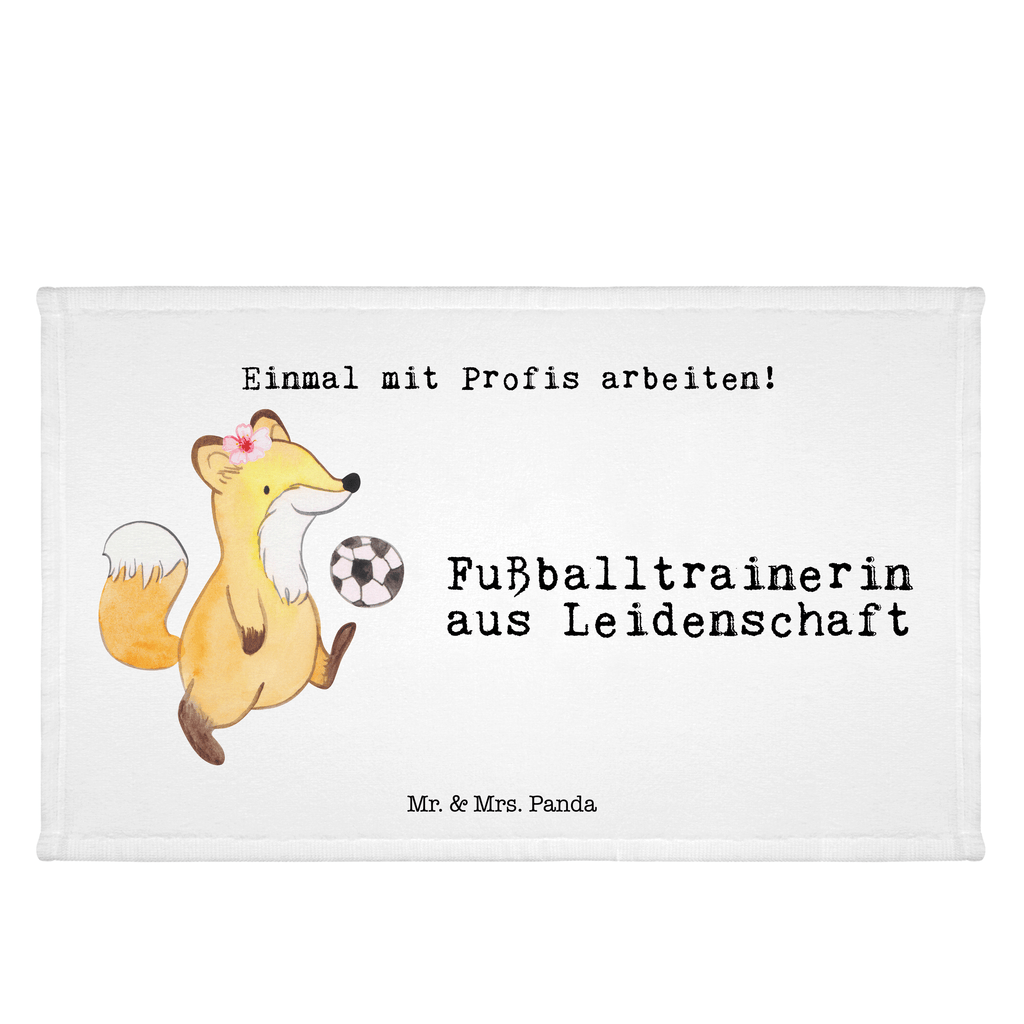 Handtuch Fußballtrainerin aus Leidenschaft Gästetuch, Reisehandtuch, Sport Handtuch, Frottier, Kinder Handtuch, Beruf, Ausbildung, Jubiläum, Abschied, Rente, Kollege, Kollegin, Geschenk, Schenken, Arbeitskollege, Mitarbeiter, Firma, Danke, Dankeschön, Fußballtrainerin, Fußballspiel, Glücksbringer, Verein Fußball