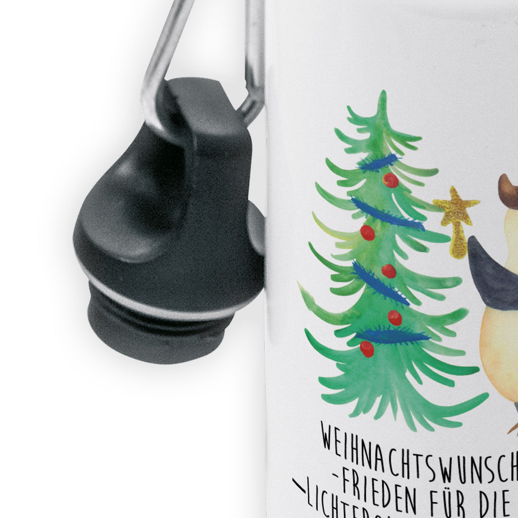 Kindertrinkflasche Pinguin Weihnachtsbaum Kindertrinkflasche, Kinder Trinkflasche, Trinkflasche, Flasche, Kinderflasche, Kinder, Kids, Kindergarten Flasche, Grundschule, Jungs, Mädchen, Winter, Weihnachten, Weihnachtsdeko, Nikolaus, Advent, Heiligabend, Wintermotiv, Pinguin