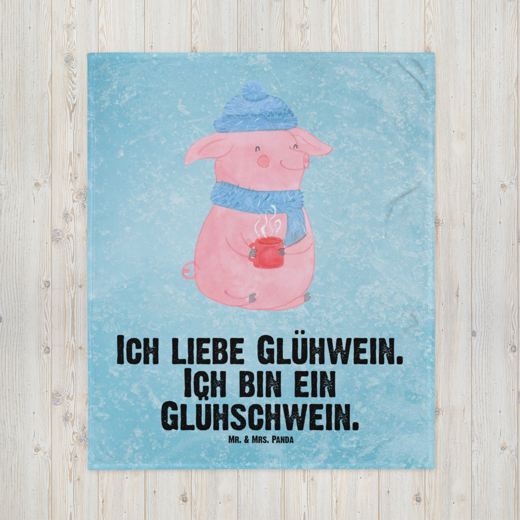 Babydecke Schwein Glühwein Babydecke, Babygeschenk, Geschenk Geburt, Babyecke Kuscheldecke, Krabbeldecke, Winter, Weihnachten, Weihnachtsdeko, Nikolaus, Advent, Heiligabend, Wintermotiv, Glühschwein, Glühwein, Weihnachtsmarkt, Punsch