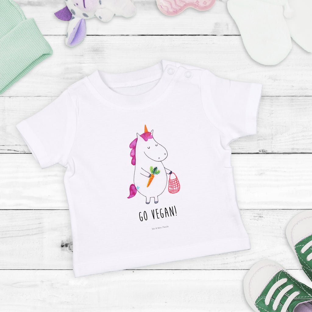 Organic Baby Shirt Einhorn Vegan Baby T-Shirt, Jungen Baby T-Shirt, Mädchen Baby T-Shirt, Shirt, Einhorn, Einhörner, Einhorn Deko, Pegasus, Unicorn, vegan, Gesund leben, Vegetariar, Rohkost, Gesund essen, Veganismus, Veganer