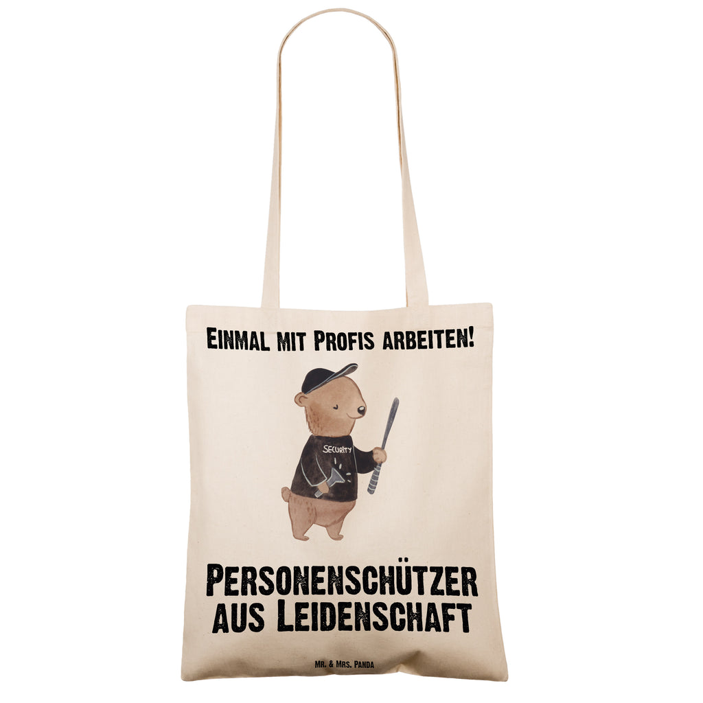 Tragetasche Personenschützer aus Leidenschaft Beuteltasche, Beutel, Einkaufstasche, Jutebeutel, Stoffbeutel, Tasche, Shopper, Umhängetasche, Strandtasche, Schultertasche, Stofftasche, Tragetasche, Badetasche, Jutetasche, Einkaufstüte, Laptoptasche, Beruf, Ausbildung, Jubiläum, Abschied, Rente, Kollege, Kollegin, Geschenk, Schenken, Arbeitskollege, Mitarbeiter, Firma, Danke, Dankeschön, Bodyguard, Personenschützer