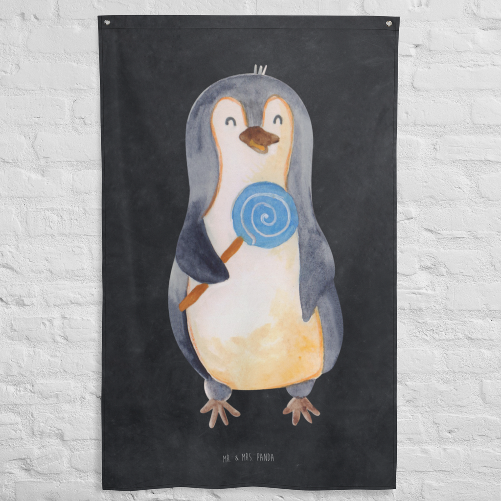 Wandteppich Pinguin Lolli Wandbehang, Dekoration, Boho, Wandteppich, Wandtuch, Wanddeko, Tapisserie, Tapestry, Wandbild, Textil-Kunst, Schmuck-Wandbehang, Wand Deko, Kinderzimmer, Kinderzimmer Wand, Kinderzimmer Deko, Kinderzimmer Wanddeko, Pinguin, Pinguine, Lolli, Süßigkeiten, Blödsinn, Spruch, Rebell, Gauner, Ganove, Rabauke