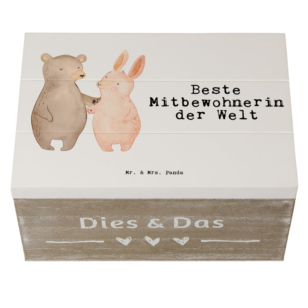 Holzkiste Hase Beste Mitbewohnerin der Welt Holzkiste, Kiste, Schatzkiste, Truhe, Schatulle, XXL, Erinnerungsbox, Erinnerungskiste, Dekokiste, Aufbewahrungsbox, Geschenkbox, Geschenkdose, für, Dankeschön, Geschenk, Schenken, Geburtstag, Geburtstagsgeschenk, Geschenkidee, Danke, Bedanken, Mitbringsel, Freude machen, Geschenktipp, Mitbewohnerin, WG, Zimmernachbarin, Wohngemeinschaft, WG-Bewohnerin, Zimmerkollegin, Zimmergenossin, Stubenkameradin