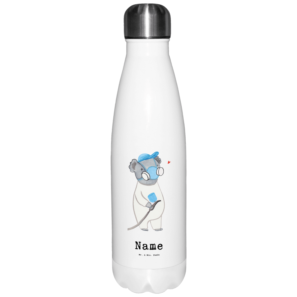 Personalisierte Thermosflasche Lackierer mit Herz Personalisierte Isolierflasche, Personalisierte Thermoflasche, Personalisierte Trinkflasche, Trinkflasche Mit Namen, Wunschname, Bedrucken, Namensflasche, Beruf, Ausbildung, Jubiläum, Abschied, Rente, Kollege, Kollegin, Geschenk, Schenken, Arbeitskollege, Mitarbeiter, Firma, Danke, Dankeschön, Lackierer, Lackierermeister, Werkstatt Lackierer, Gesellenprüfung