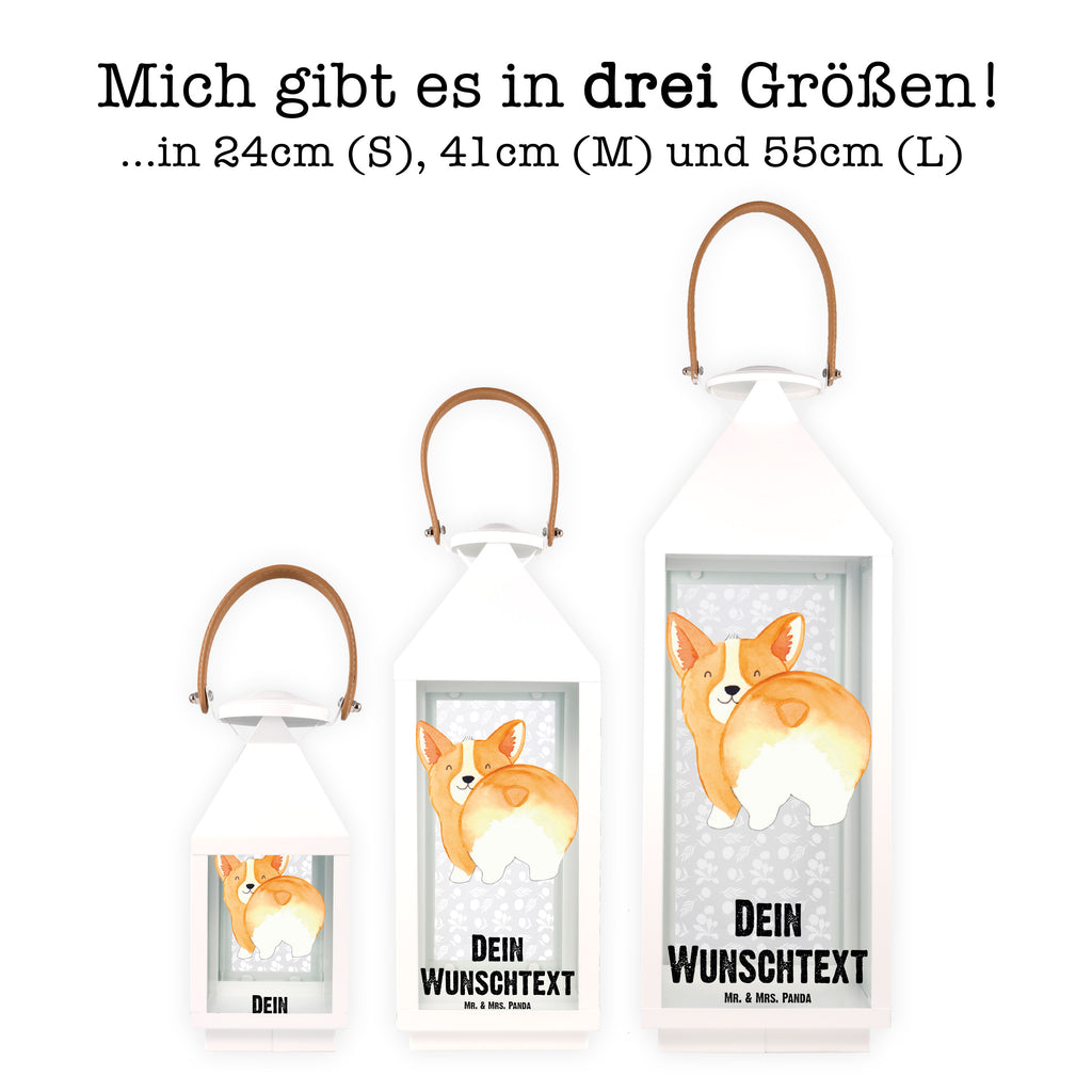 Personalisierte Deko Laterne Corgie Po Gartenlampe, Gartenleuchte, Gartendekoration, Gartenlicht, Laterne kleine Laternen, XXL Laternen, Laterne groß, Hund, Hundemotiv, Haustier, Hunderasse, Tierliebhaber, Hundebesitzer, Sprüche, Corgie, Hundeliebe, Motivation, Selbstliebe, Spruch