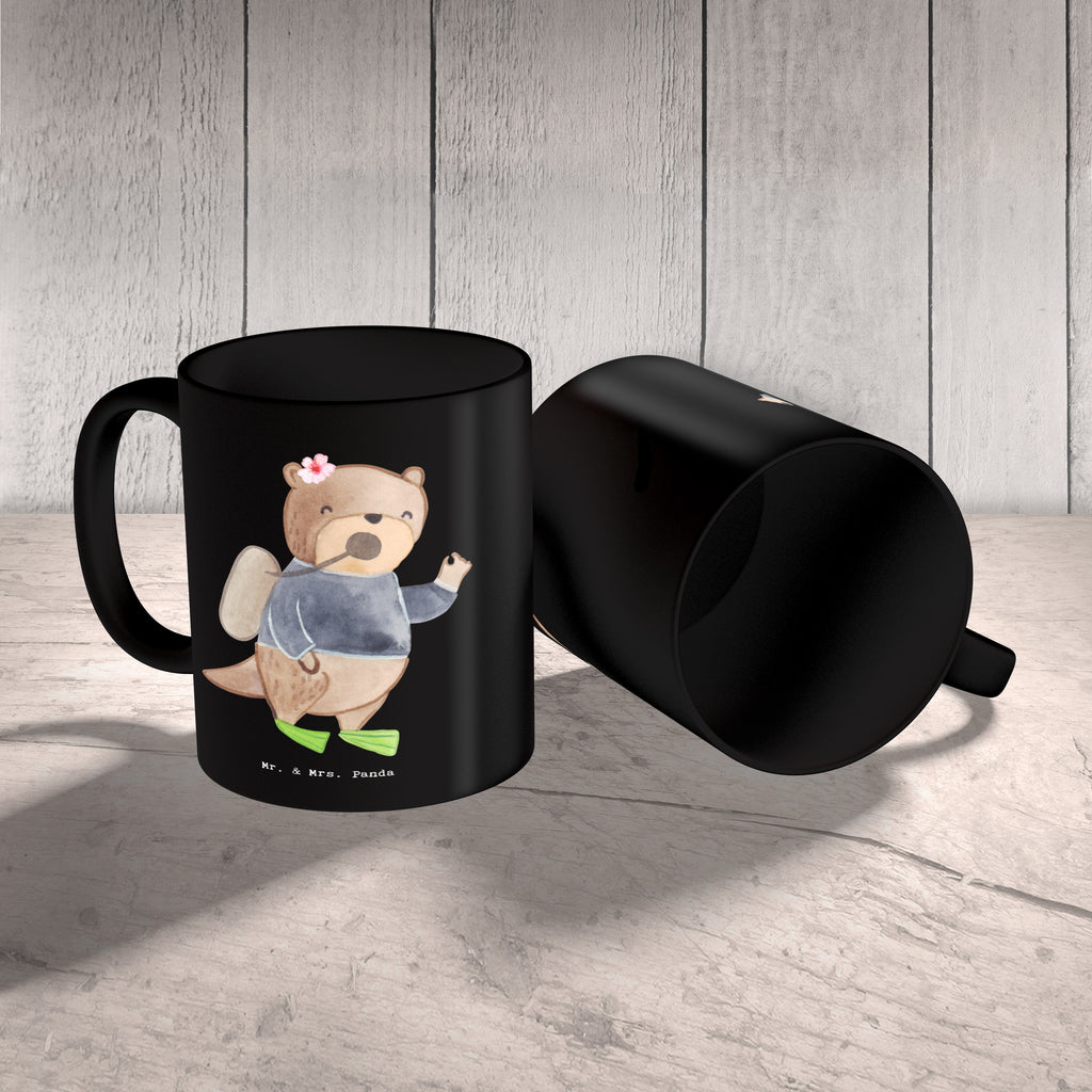 Tasse Tauchlehrerin mit Herz Tasse, Kaffeetasse, Teetasse, Becher, Kaffeebecher, Teebecher, Keramiktasse, Porzellantasse, Büro Tasse, Geschenk Tasse, Tasse Sprüche, Tasse Motive, Kaffeetassen, Tasse bedrucken, Designer Tasse, Cappuccino Tassen, Schöne Teetassen, Beruf, Ausbildung, Jubiläum, Abschied, Rente, Kollege, Kollegin, Geschenk, Schenken, Arbeitskollege, Mitarbeiter, Firma, Danke, Dankeschön