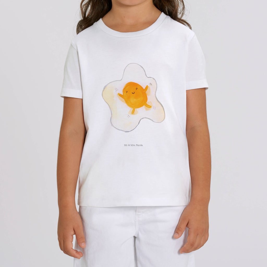 Organic Kinder T-Shirt Spiegelei Ei Kinder T-Shirt, Kinder T-Shirt Mädchen, Kinder T-Shirt Jungen, Tiermotive, Gute Laune, lustige Sprüche, Tiere, Ei, Spiegelei, Schön, Tag, Glücklich, Liebe