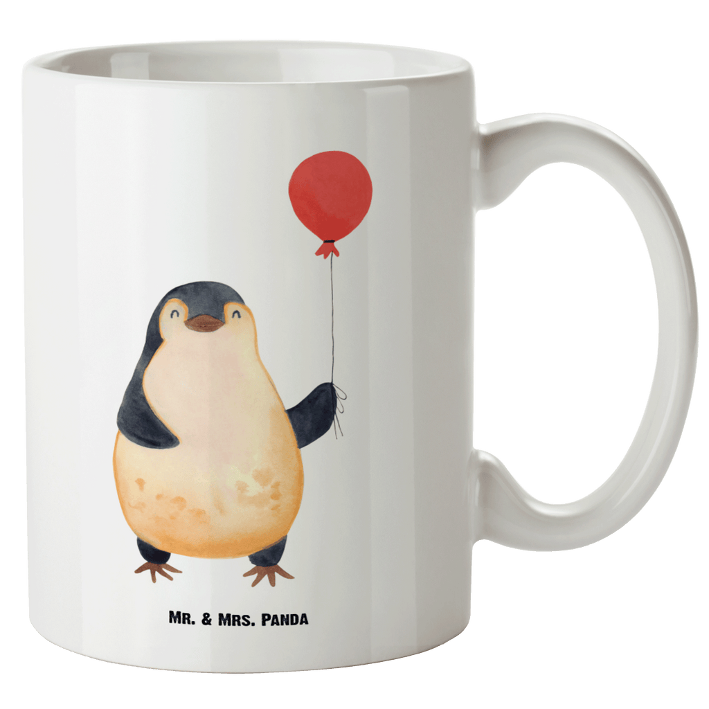 XL Tasse Pinguin Luftballon XL Tasse, Große Tasse, Grosse Kaffeetasse, XL Becher, XL Teetasse, spülmaschinenfest, Jumbo Tasse, Groß, Pinguin, Pinguine, Luftballon, Tagträume, Lebenslust, Geschenk Freundin, Geschenkidee, beste Freundin, Motivation, Neustart, neues Leben, Liebe, Glück