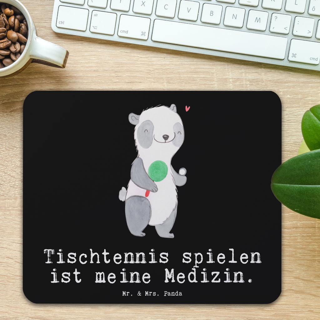 Mauspad Panda Tischtennis Medizin Mousepad, Computer zubehör, Büroausstattung, PC Zubehör, Arbeitszimmer, Mauspad, Einzigartiges Mauspad, Designer Mauspad, Mausunterlage, Mauspad Büro, Geschenk, Sport, Sportart, Hobby, Schenken, Danke, Dankeschön, Auszeichnung, Gewinn, Sportler, Tischtennis, Tischtennis Bund, Tischtennis Verein, Ballsport