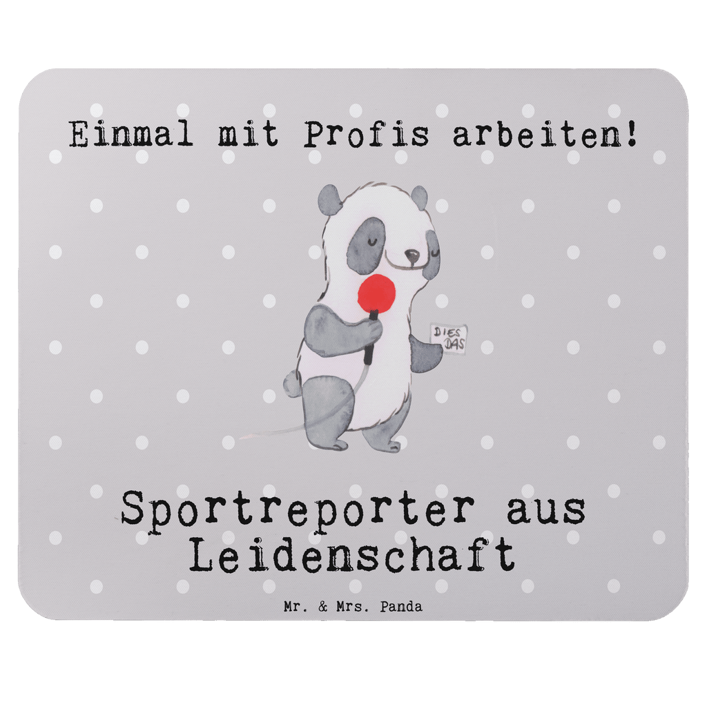 Mauspad Sportreporter aus Leidenschaft Mousepad, Computer zubehör, Büroausstattung, PC Zubehör, Arbeitszimmer, Mauspad, Einzigartiges Mauspad, Designer Mauspad, Mausunterlage, Mauspad Büro, Beruf, Ausbildung, Jubiläum, Abschied, Rente, Kollege, Kollegin, Geschenk, Schenken, Arbeitskollege, Mitarbeiter, Firma, Danke, Dankeschön