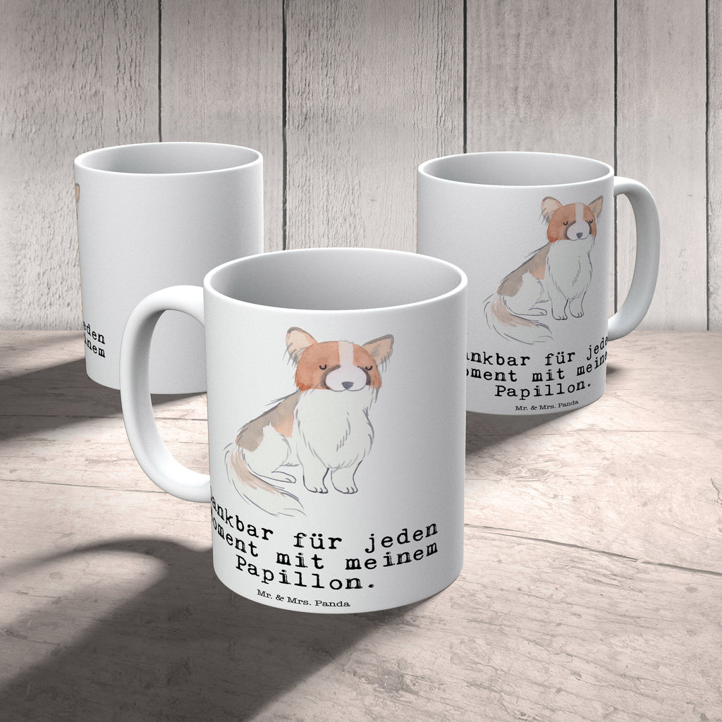 Tasse Papillon Moment Tasse, Kaffeetasse, Teetasse, Becher, Kaffeebecher, Teebecher, Keramiktasse, Porzellantasse, Büro Tasse, Geschenk Tasse, Tasse Sprüche, Tasse Motive, Kaffeetassen, Tasse bedrucken, Designer Tasse, Cappuccino Tassen, Schöne Teetassen, Hund, Hunderasse, Rassehund, Hundebesitzer, Geschenk, Tierfreund, Schenken, Welpe, Kontinentaler Zwergspaniel, Papillon