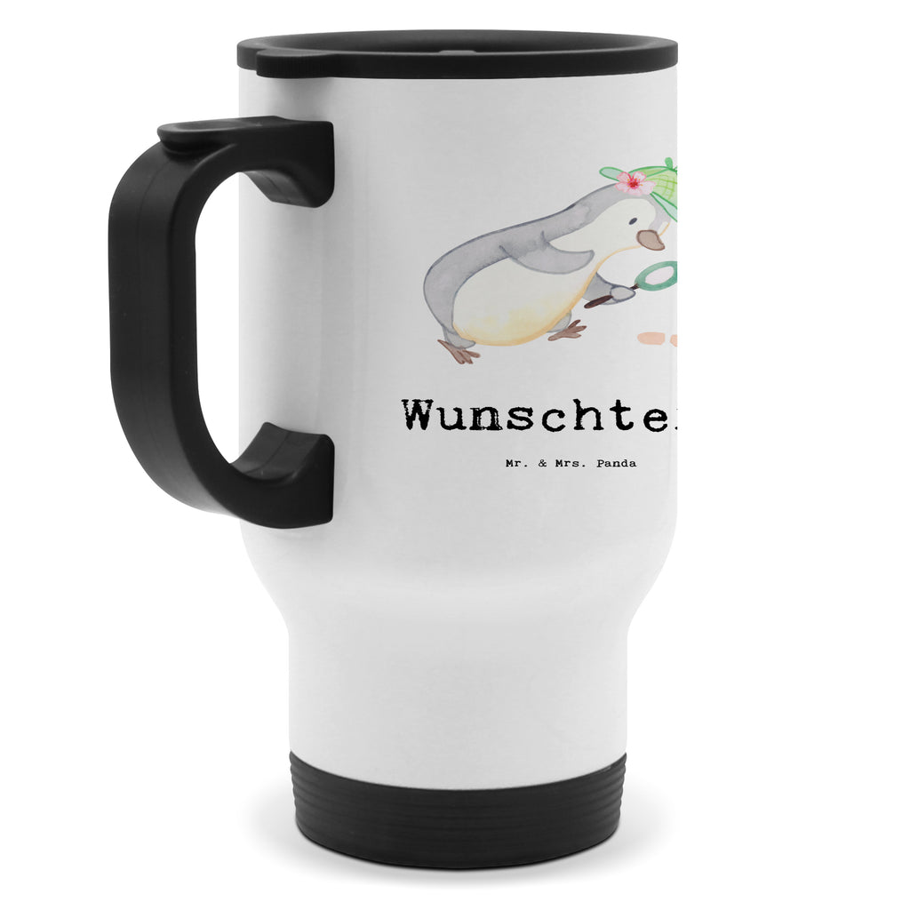 Personalisierter Thermobecher Detektivin mit Herz Personalisierter Thermobecher, Personalisierter To Go Becher, Personalisierte Thermotasse, Personalisierter Kaffeebecher, Personalisierter Isolierbecher, Thermobecher personalisieren, Thermobecher mit Namen, Thermobecher selbst gestalten, Wunschname, Spülmaschinenfest, Bedrucken, Isolierbecher mit Namen, Isolierbecher selbst gestalten, Thermotasse personalisieren, Thermotasse mit Namen, Beruf, Ausbildung, Jubiläum, Abschied, Rente, Kollege, Kollegin, Geschenk, Schenken, Arbeitskollege, Mitarbeiter, Firma, Danke, Dankeschön, Detektivin, Ermittlerin, Agentin, Privatdetektei, Berufsdetektivin, Wirtschaftsdetektei, Detektivausbildung, Spurensuche