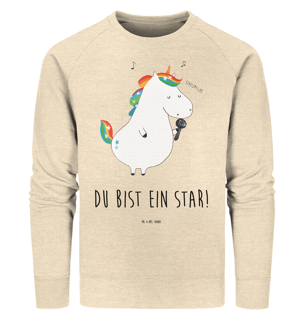 Organic Pullover Einhorn Sänger Pullover, Pullover Männer, Pullover Frauen, Sweatshirt, Sweatshirt Männer, Sweatshirt Frauen, Unisex, Einhorn, Einhörner, Einhorn Deko, Pegasus, Unicorn, Glitzer, Konfetti, Party, Geburtstag, Feier, Fest, Disco, Sängerin, Sänger, Freundin