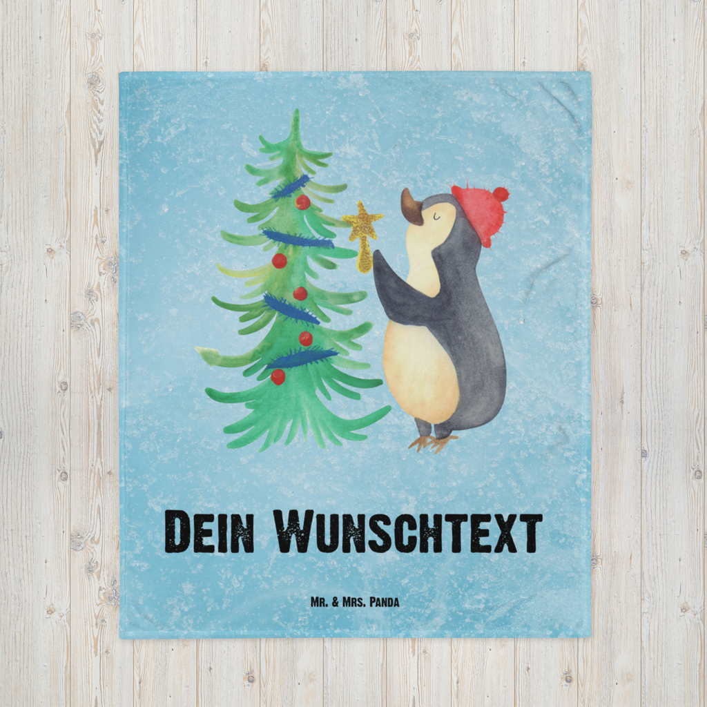 Babydecke mit Namen Pinguin Weihnachtsbaum Babdyecke personalisiert, Babydecke mit Namen, Babydecke bedrucken, Babygeschenk personalisiet, Babygeschenk mit Namen, Krabbeldecke mit Namen, Krabbeldecke personalisiert, Winter, Weihnachten, Weihnachtsdeko, Nikolaus, Advent, Heiligabend, Wintermotiv, Pinguin