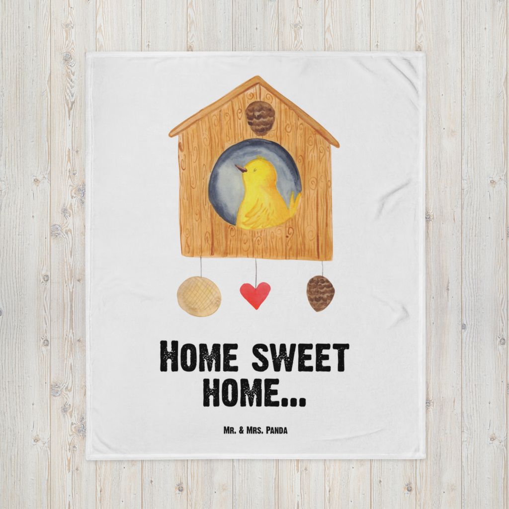 Babydecke Vogelhaus sweet Home Babydecke, Babygeschenk, Geschenk Geburt, Babyecke Kuscheldecke, Krabbeldecke, Tiermotive, Gute Laune, lustige Sprüche, Tiere, Vogelhaus, Vogel, Home sweet Home, Einzug, Umzug, Geschenk, Einzugsgeschenk, Hausbau, Haus