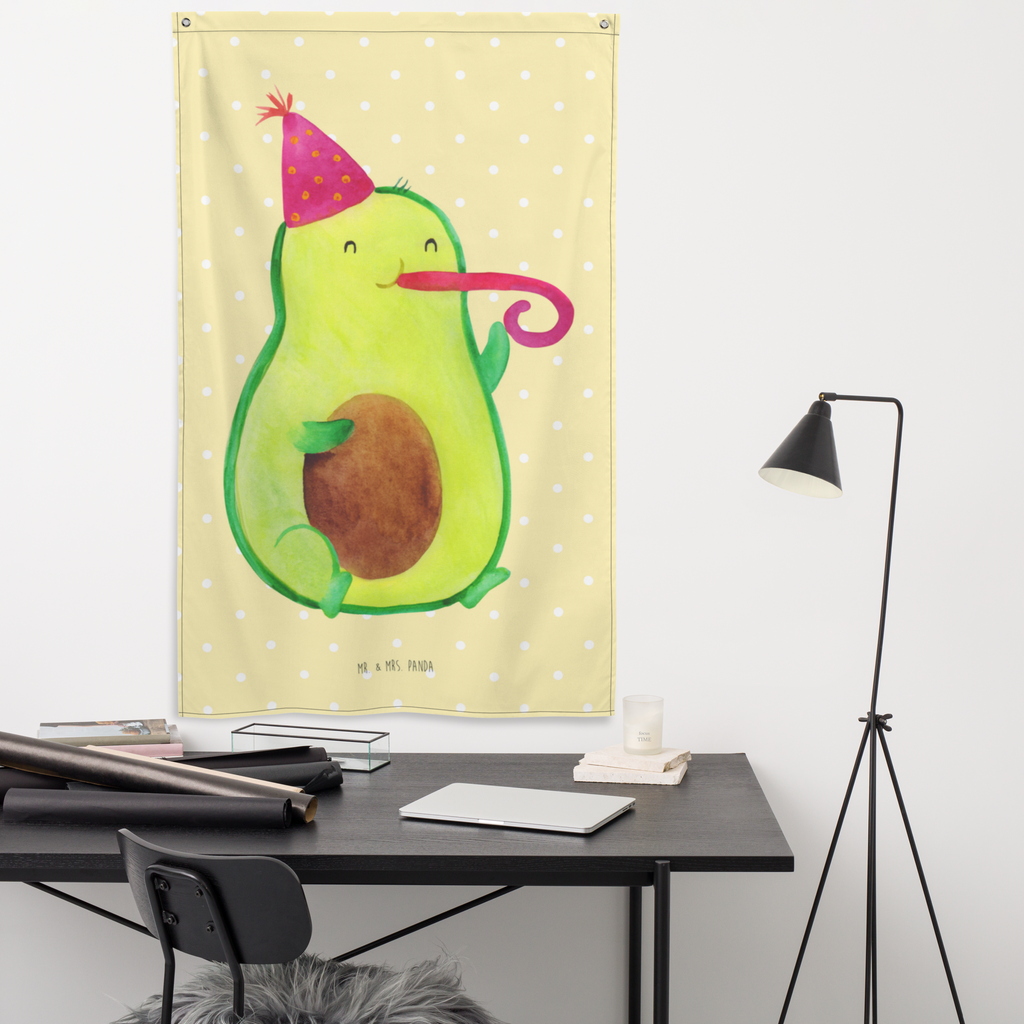 Wandteppich Avocado Party Time Wandbehang, Dekoration, Boho, Wandteppich, Wandtuch, Wanddeko, Tapisserie, Tapestry, Wandbild, Textil-Kunst, Schmuck-Wandbehang, Wand Deko, Kinderzimmer, Kinderzimmer Wand, Kinderzimmer Deko, Kinderzimmer Wanddeko, Avocado, Veggie, Vegan, Gesund