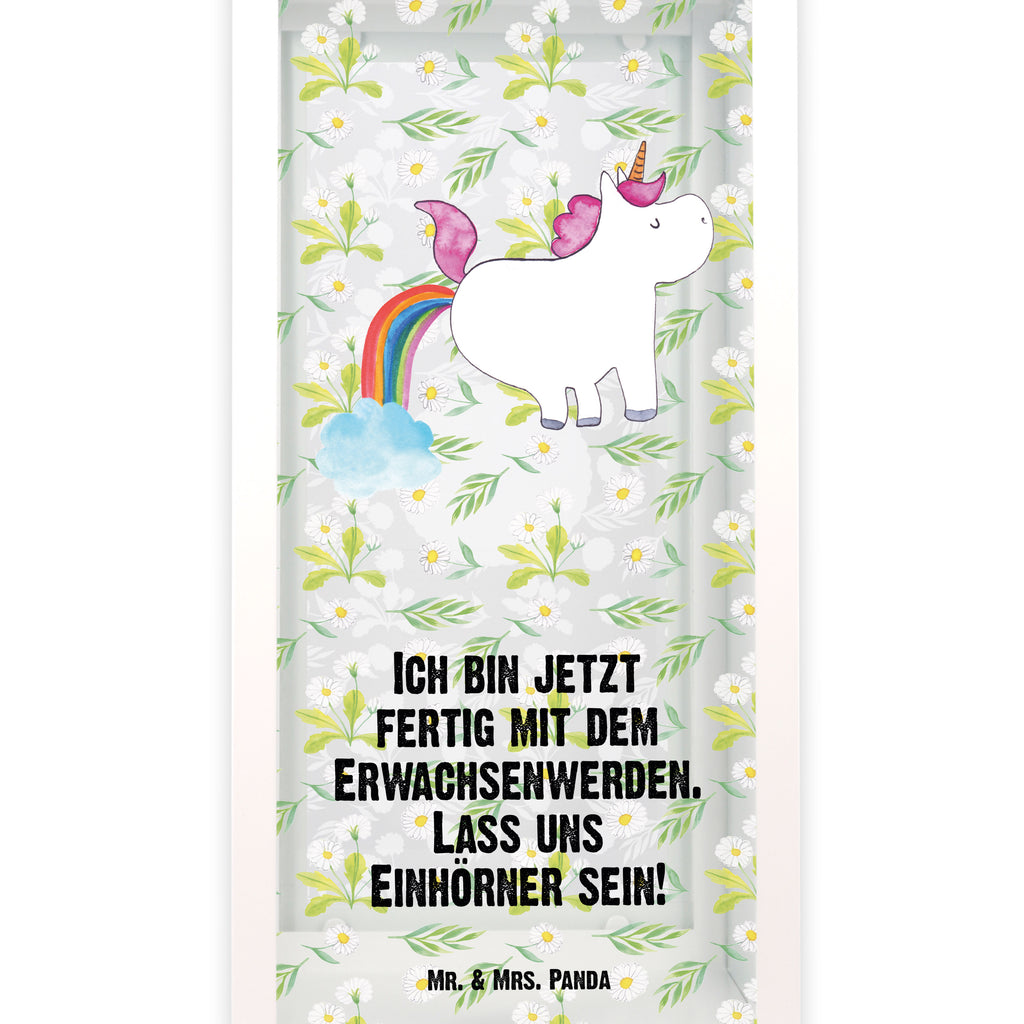 Deko Laterne Einhorn Pupsend Gartenlampe, Gartenleuchte, Gartendekoration, Gartenlicht, Laterne kleine Laternen, XXL Laternen, Laterne groß, Einhorn, Einhörner, Einhorn Deko, Pegasus, Unicorn, Pups, Regenbogen, Glitzer, Einhornpower, Erwachsenwerden, Spaß, lustig, Freundin