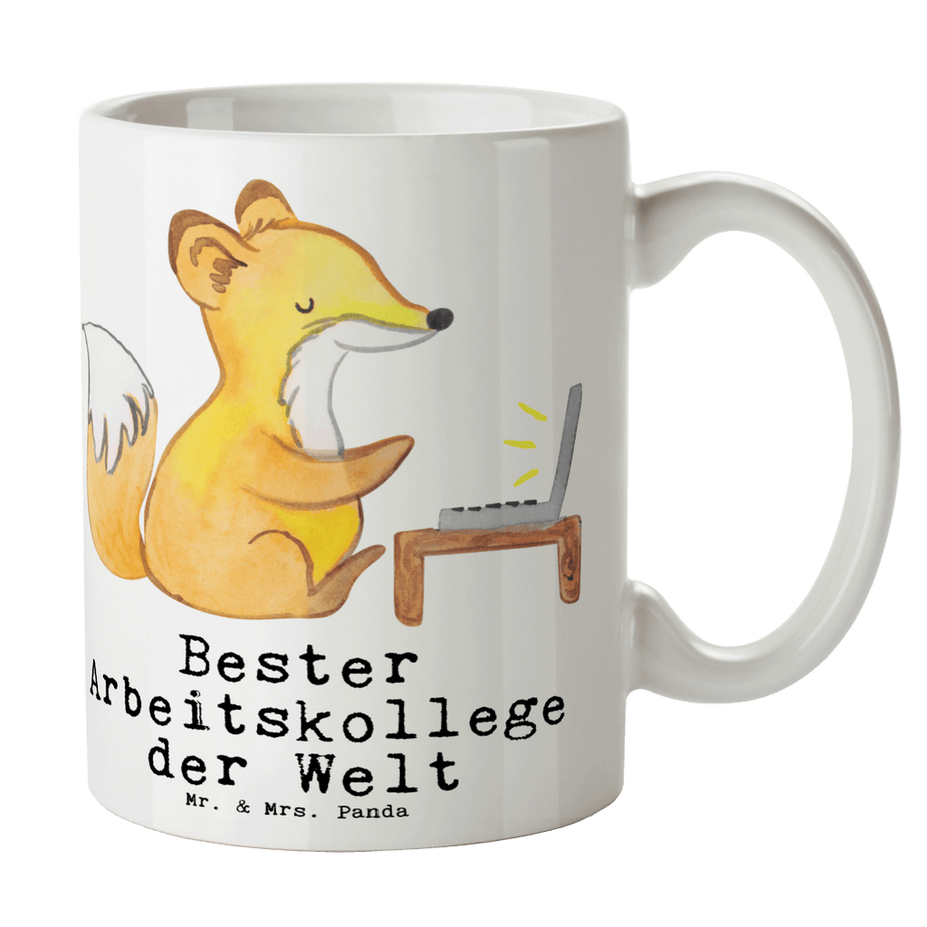 Tasse Fuchs Bester Arbeitskollege der Welt Tasse, Kaffeetasse, Teetasse, Becher, Kaffeebecher, Teebecher, Keramiktasse, Porzellantasse, Büro Tasse, Geschenk Tasse, Tasse Sprüche, Tasse Motive, Kaffeetassen, Tasse bedrucken, Designer Tasse, Cappuccino Tassen, Schöne Teetassen, für, Dankeschön, Geschenk, Schenken, Geburtstag, Geburtstagsgeschenk, Geschenkidee, Danke, Bedanken, Mitbringsel, Freude machen, Geschenktipp, Arbeitskollege, Kollege, Büro, Abschiedsgeschenk, Ruhestand, Arbeit, Mitarbeiter, Berufsgenosse, Beruf