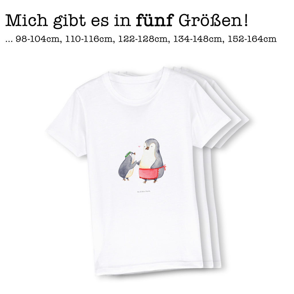 Organic Kinder T-Shirt Pinguin mit Kind Kinder T-Shirt, Kinder T-Shirt Mädchen, Kinder T-Shirt Jungen, Familie, Vatertag, Muttertag, Bruder, Schwester, Mama, Papa, Oma, Opa, Geschenk, Mami, Mutti, Mutter, Geburststag