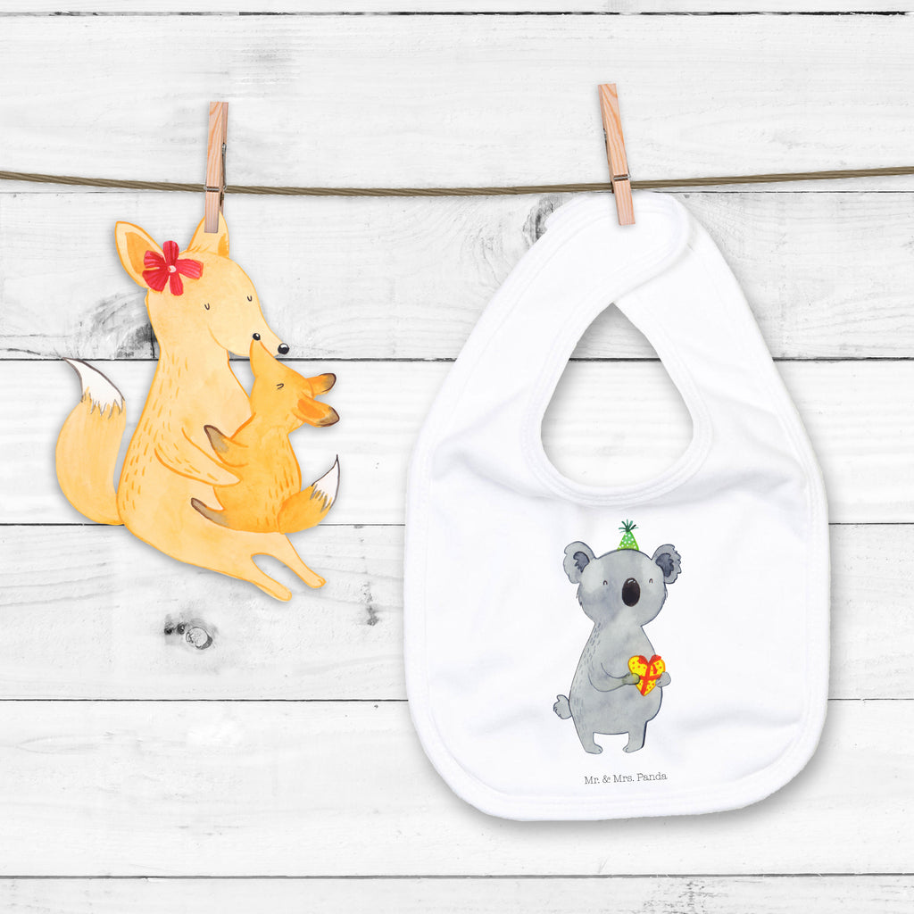 Organic Babylätzchen Koala Geschenk Baby, Lätzchen, Spucktuch, Sabberlätzchen, Klettlätzchen, Babygeschenk, Baby Lätzchen, Geschenk für Geburt, Geschenk zur Geburt, Baby Spucktuch, Babyausstattung, Geschenkidee für Babyparty, Koala, Koalabär, Geschenk, Geburtstag, Party