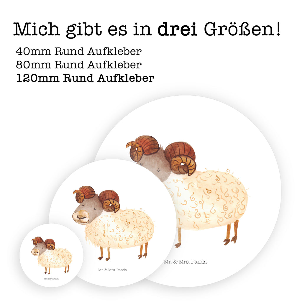 Rund Aufkleber Sternzeichen Widder Sticker, Aufkleber, Etikett, Tierkreiszeichen, Sternzeichen, Horoskop, Astrologie, Aszendent, Widder Geschenk, Widder Sternzeichen, Geschenk März, Geschenk April, Geburtstag März, Geburtstag April, Bock, Schafbock