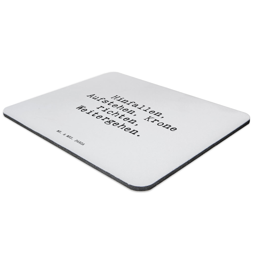 Mauspad Sprüche und Zitate Hinfallen, Aufstehen, Krone richten, Weitergehen. Mousepad, Computer zubehör, Büroausstattung, PC Zubehör, Arbeitszimmer, Mauspad, Einzigartiges Mauspad, Designer Mauspad, Mausunterlage, Mauspad Büro, Spruch, Sprüche, lustige Sprüche, Weisheiten, Zitate, Spruch Geschenke, Spruch Sprüche Weisheiten Zitate Lustig Weisheit Worte