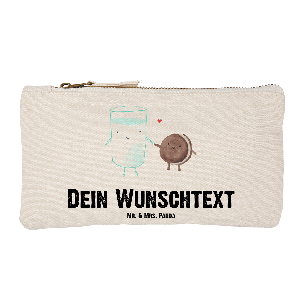 Personalisierte Schminktasche Milch & Keks Personalisierte Schminktasche, Personalisierte Kosmetiktasche, Personalisierter Kosmetikbeutel, Personalisiertes Stiftemäppchen, Personalisiertes Etui, Personalisierte Federmappe, Personalisierte Makeup Bag, Personalisiertes Schminketui, Personalisiertes Kosmetiketui, Personalisiertes Schlamperetui, Schminktasche mit Namen, Kosmetiktasche mit Namen, Kosmetikbeutel mit Namen, Stiftemäppchen mit Namen, Etui mit Namen, Federmappe mit Namen, Makeup Bg mit Namen, Schminketui mit Namen, Kosmetiketui mit Namen, Schlamperetui mit Namen, Schminktasche personalisieren, Schminktasche bedrucken, Schminktasche selbst gestalten, Tiermotive, Gute Laune, lustige Sprüche, Tiere, Milk, Cookie, Milch, Keks, Kekse, Kaffee, Einladung Frühstück, Motiv süß, romantisch, perfektes Paar