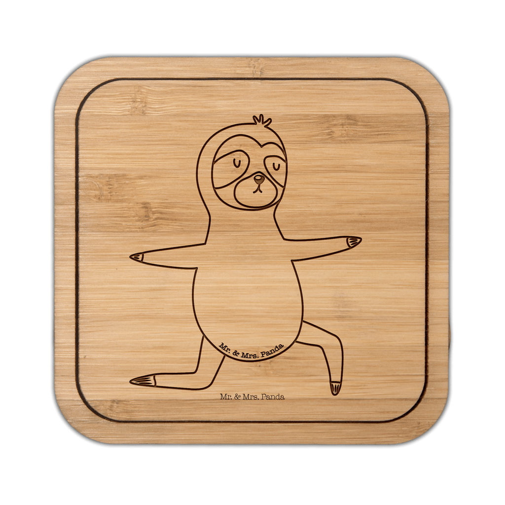 Untersetzer quadratisch Faultier Yoga Untersetzer, Bierdeckel, Glasuntersetzer, Untersetzer Gläser, Getränkeuntersetzer, Faultier, Faultier Geschenk, Faultier Deko, Faultiere, faul, Lieblingstier, Yoga, Namaste, Krieger, Yogaübungen, Meditation, Atmung, Gelassenheit, Entspannung