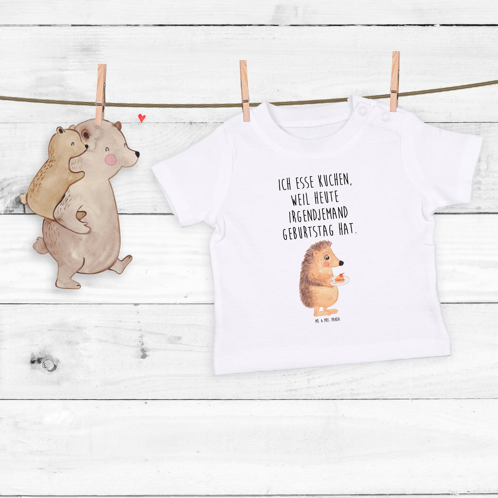 Organic Baby Shirt Igel Kuchenstück Baby T-Shirt, Jungen Baby T-Shirt, Mädchen Baby T-Shirt, Shirt, Tiermotive, Gute Laune, lustige Sprüche, Tiere, Igel, Essen Spruch, Kuchen, Backen Geschenk, Kuchen backen, Einladung Party, Geburtstagskuchen, Torte