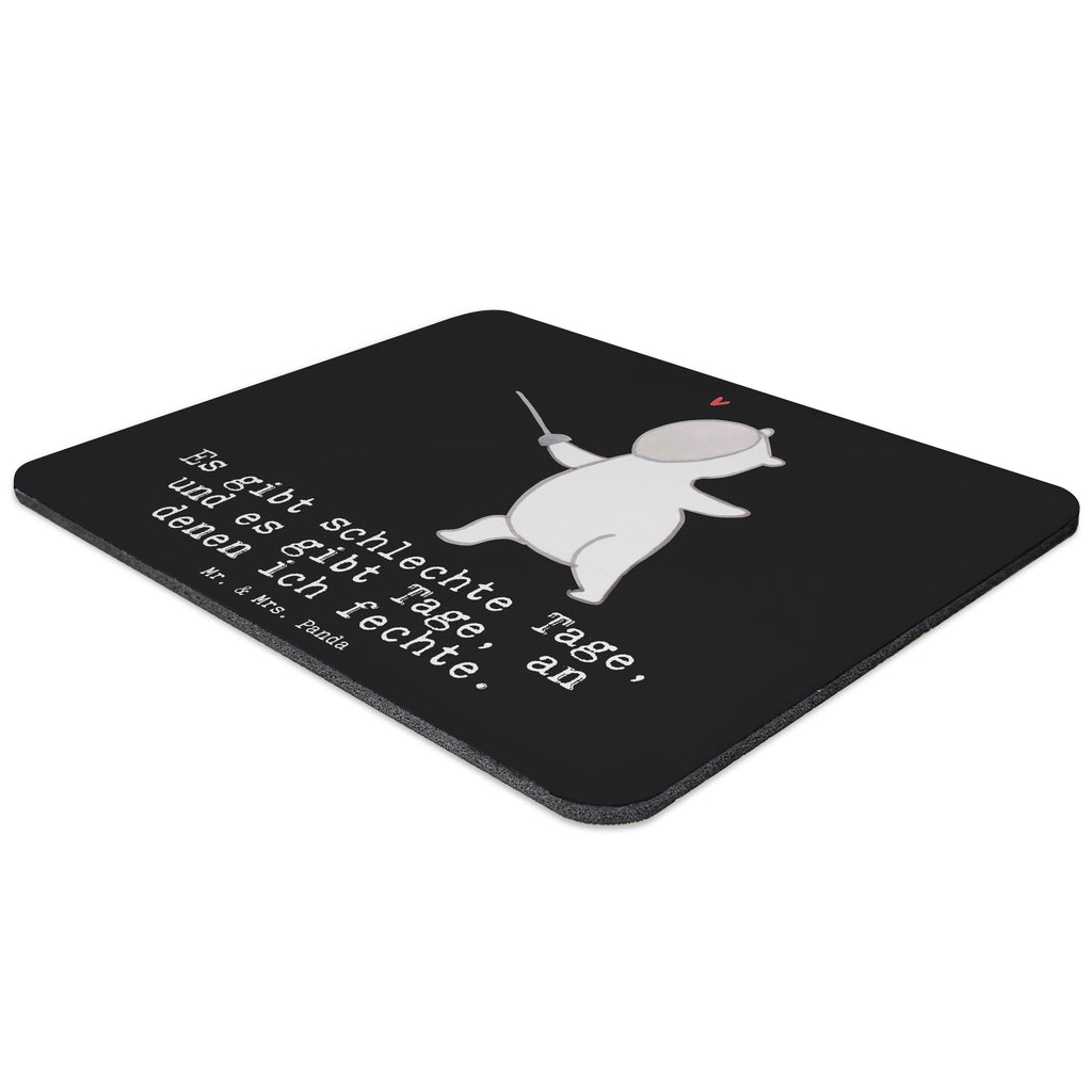 Mauspad Panda Fechten Tage Mousepad, Computer zubehör, Büroausstattung, PC Zubehör, Arbeitszimmer, Mauspad, Einzigartiges Mauspad, Designer Mauspad, Mausunterlage, Mauspad Büro, Geschenk, Sport, Sportart, Hobby, Schenken, Danke, Dankeschön, Auszeichnung, Gewinn, Sportler, Fechten, Fechter Bund, Fecht Verein, Fecht Club