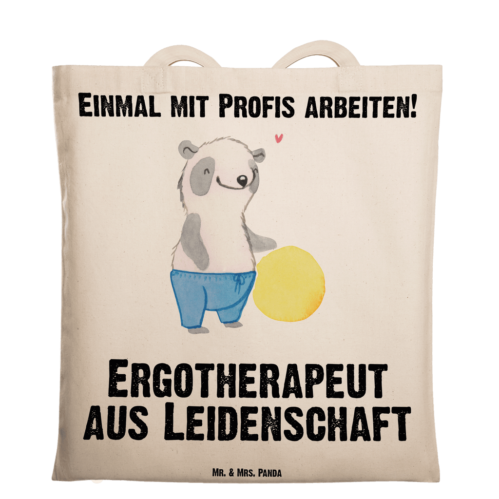 Tragetasche Ergotherapeut aus Leidenschaft Beuteltasche, Beutel, Einkaufstasche, Jutebeutel, Stoffbeutel, Tasche, Shopper, Umhängetasche, Strandtasche, Schultertasche, Stofftasche, Tragetasche, Badetasche, Jutetasche, Einkaufstüte, Laptoptasche, Beruf, Ausbildung, Jubiläum, Abschied, Rente, Kollege, Kollegin, Geschenk, Schenken, Arbeitskollege, Mitarbeiter, Firma, Danke, Dankeschön, Ergotherapeut, Ergotherapie