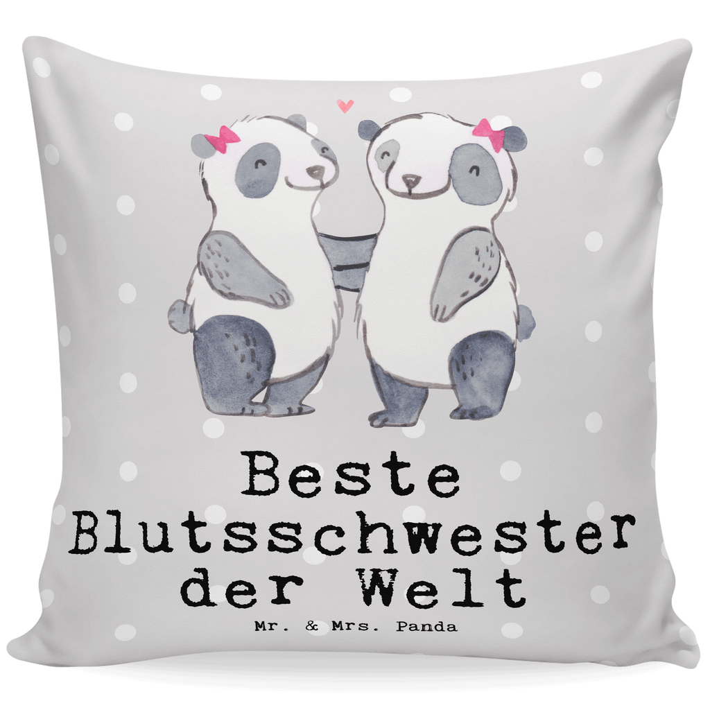 40x40 Kissen Panda Beste Blutsschwester der Welt Kissenhülle, Kopfkissen, Sofakissen, Dekokissen, Motivkissen, sofakissen, sitzkissen, Kissen, Kissenbezüge, Kissenbezug 40x40, Kissen 40x40, Kissenhülle 40x40, Zierkissen, Couchkissen, Dekokissen Sofa, Sofakissen 40x40, Dekokissen 40x40, Kopfkissen 40x40, Kissen 40x40 Waschbar, für, Dankeschön, Geschenk, Schenken, Geburtstag, Geburtstagsgeschenk, Geschenkidee, Danke, Bedanken, Mitbringsel, Freude machen, Geschenktipp, Blutsschwester, Blutsgeschwister, Freundin, Bae, Schwestern, Schwester, Geschwister, Schwesterherz, Sister, Familie, Kleinigkeit, Beste, Tochter, Liebe