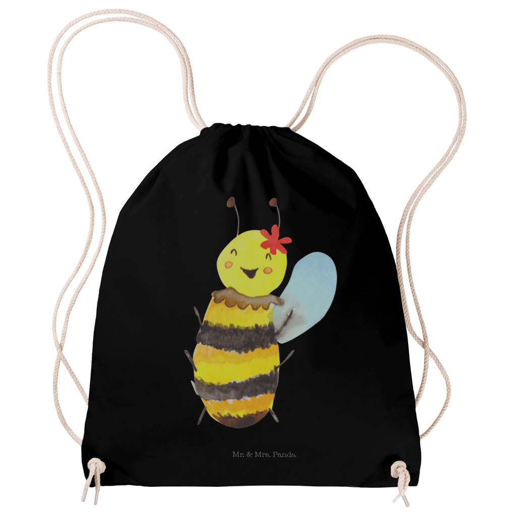 Sportbeutel Biene Happy Sportbeutel, Turnbeutel, Beutel, Sporttasche, Tasche, Stoffbeutel, Sportbeutel Kinder, Gymsack, Beutel Rucksack, Kleine Sporttasche, Sportzubehör, Turnbeutel Baumwolle, Biene, Wespe, Hummel