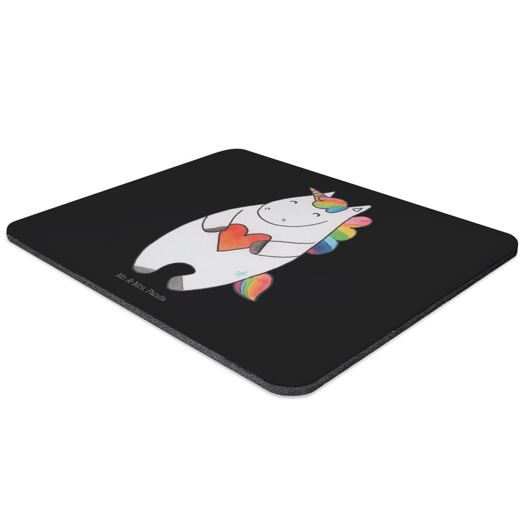 Mauspad Einhorn Herz Mousepad, Computer zubehör, Büroausstattung, PC Zubehör, Arbeitszimmer, Mauspad, Einzigartiges Mauspad, Designer Mauspad, Mausunterlage, Mauspad Büro, Einhorn, Einhörner, Einhorn Deko, Pegasus, Unicorn, Herz, schlimm, böse, witzig, lustig, Freundin, anders, bunt