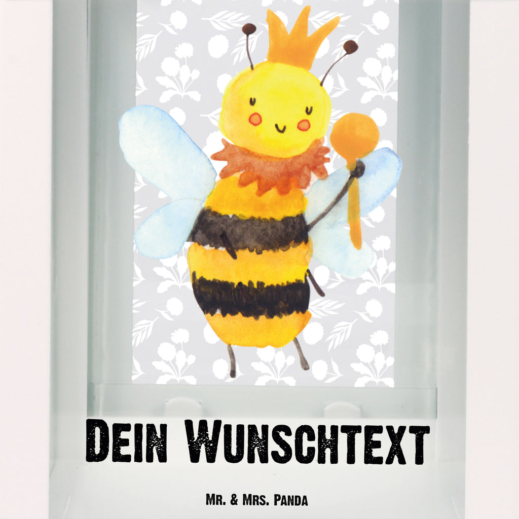 Personalisierte Deko Laterne Biene König Gartenlampe, Gartenleuchte, Gartendekoration, Gartenlicht, Laterne kleine Laternen, XXL Laternen, Laterne groß, Biene, Wespe, Hummel