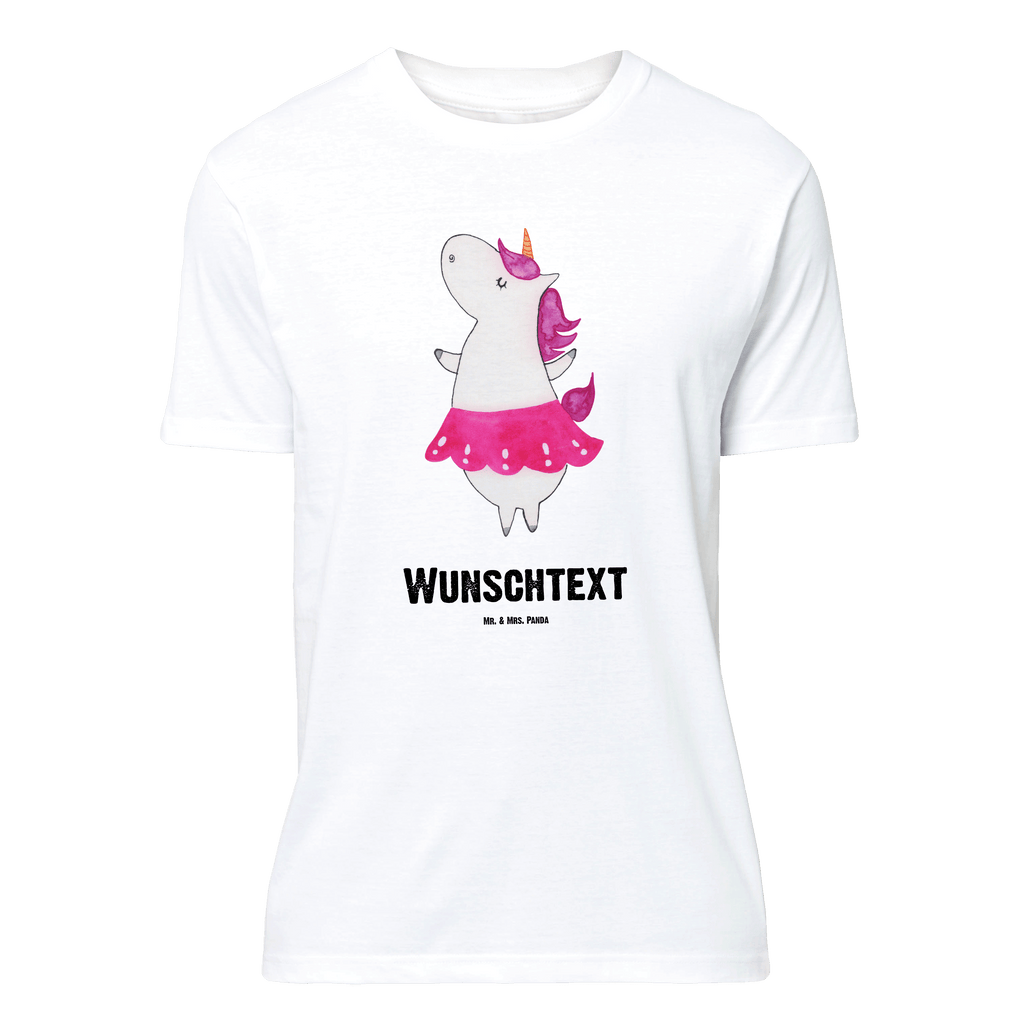 Personalisiertes T-Shirt Einhorn Ballerina T-Shirt Personalisiert, T-Shirt mit Namen, T-Shirt mit Aufruck, Männer, Frauen, Wunschtext, Bedrucken, Einhorn, Einhörner, Einhorn Deko, Pegasus, Unicorn, Tanzen, Ballerina, Party, Wohnung, Spaß, Feiern, Geburtstag, Tänzerin, Lebenslust, Lebensfreude