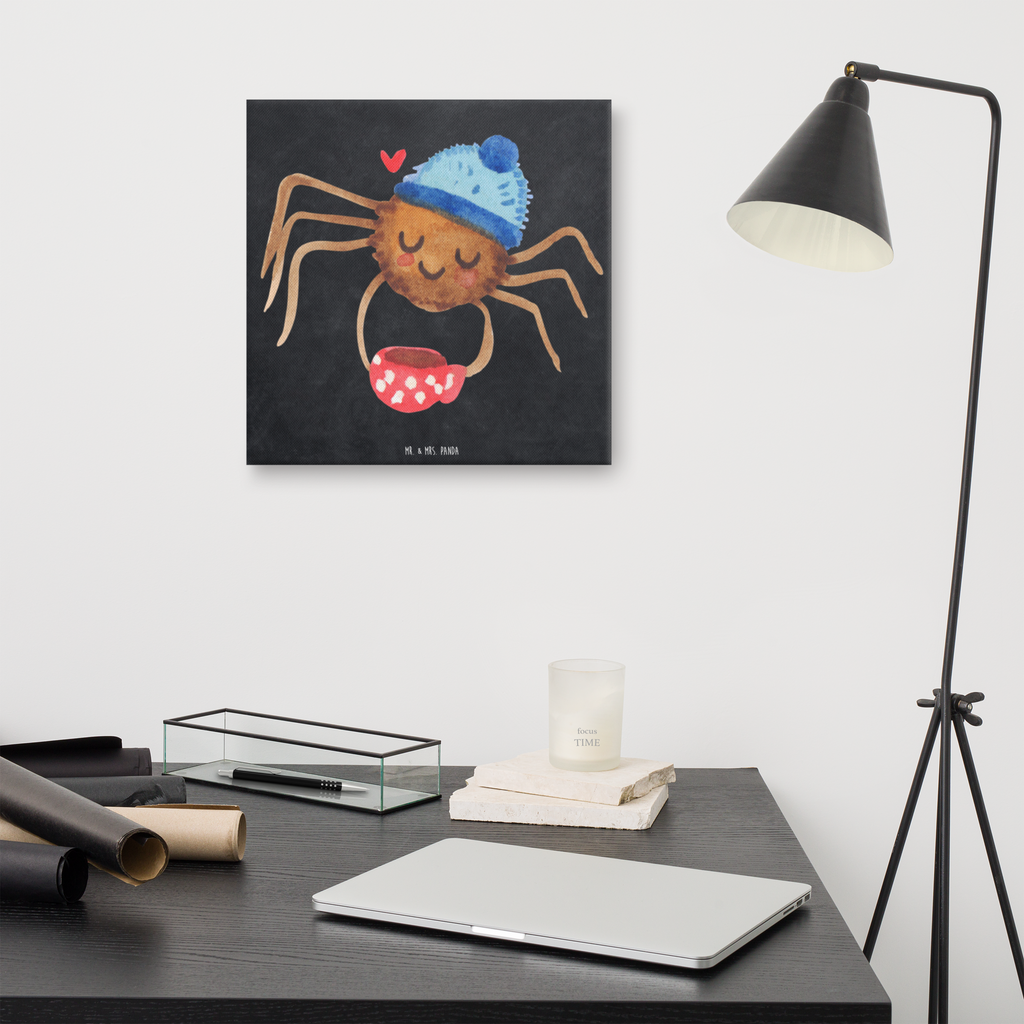 Leinwand Bild Spinne Agathe Kaffee Leinwand, Bild, Kunstdruck, Wanddeko, Dekoration, Spinne Agathe, Spinne, Agathe, Videos, Merchandise, Kaffee, Morgen, Morgenmuffel, Lebensweisheiten, Weiser Spruch